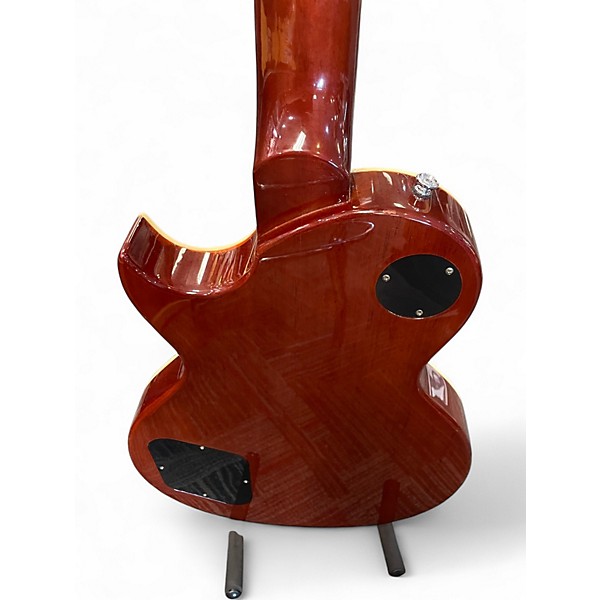 Used Vintage V-100  Iced Tea Solid Body Electric Guitar