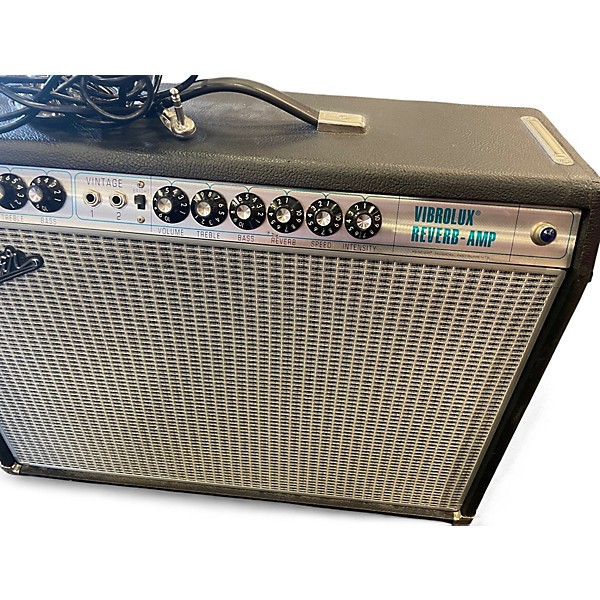 Used Fender 68 CUSTOM VIBROLOX Tube Guitar Combo Amp