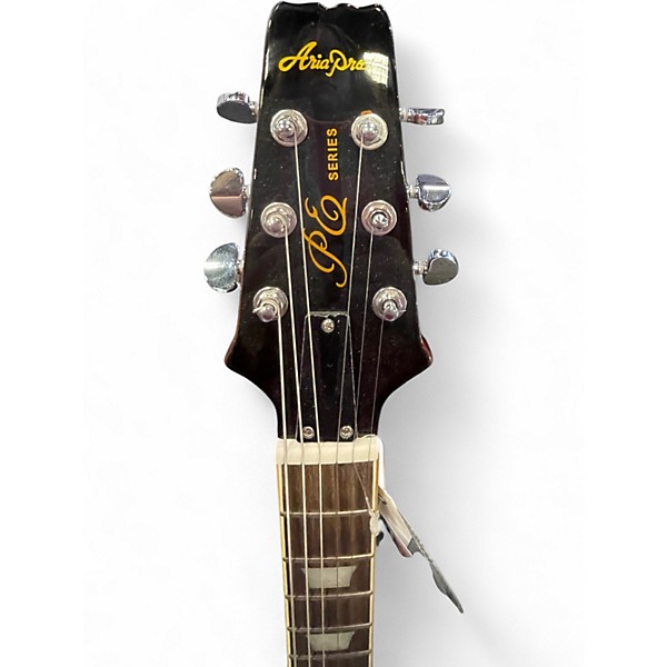 Used Aria Pro Ii PE SERIES HONEY BURST Solid Body Electric Guitar