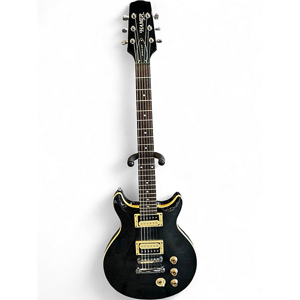 Used Hamer SUNBURST A/T Gray Solid Body Electric Guitar