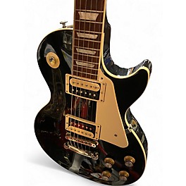 Used Gibson Les Paul Classic Black Solid Body Electric Guitar