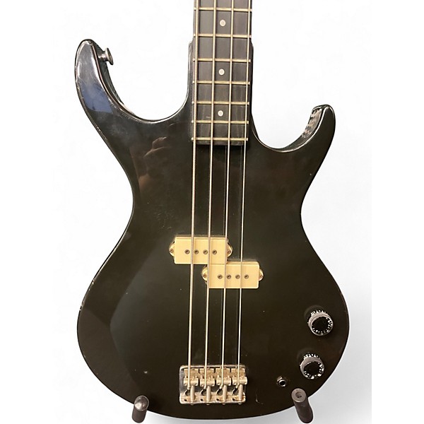 Vintage 1980 Kramer XKB20 Black Electric Bass Guitar