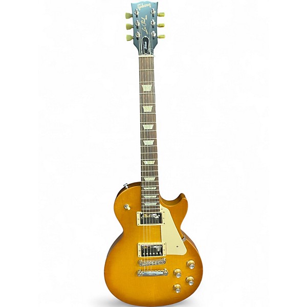 Used 2018 Gibson Les Paul Tribute Lemonburst Solid Body Electric Guitar