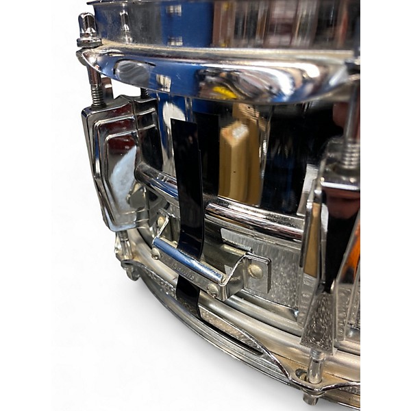 Used Ludwig 14X5 Supraphonic Snare Silver Drum