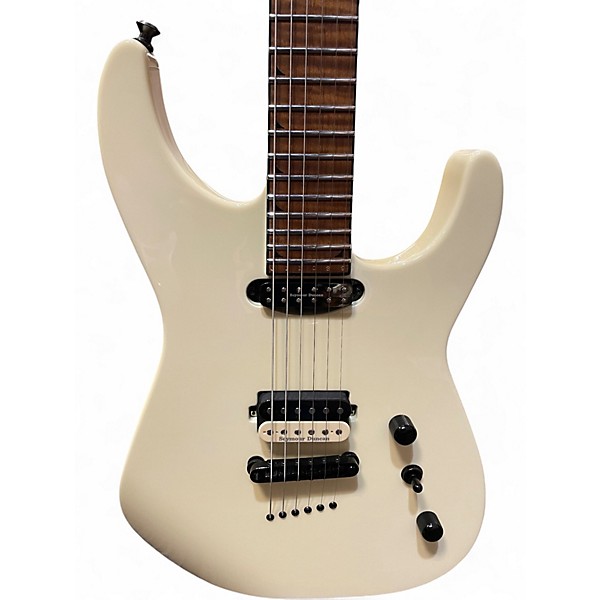 Used 2024 Jackson JCS SL HS MAH TOM  VANILLA SHAKE Solid Body Electric Guitar