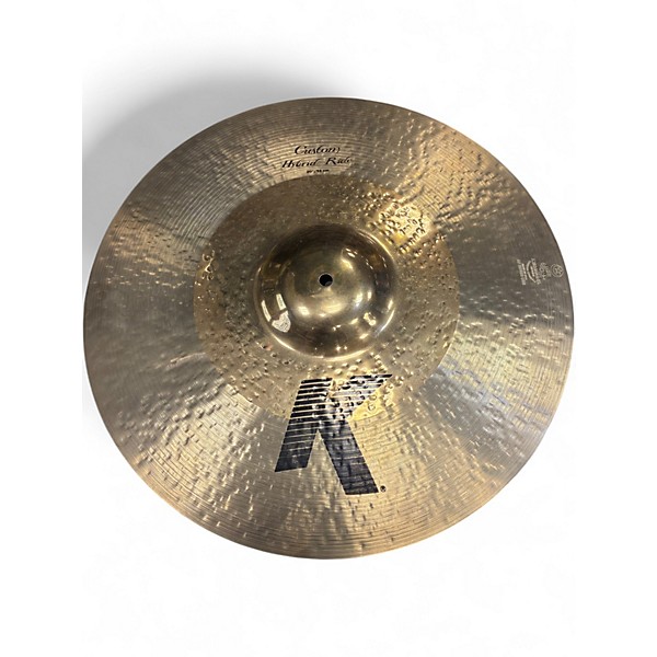Used Zildjian 20in K Custom Hybrid Ride Cymbal 40 | Guitar Used Zildjian 20in K Custom Hybrid Ride Cymbal 40 | Guitar