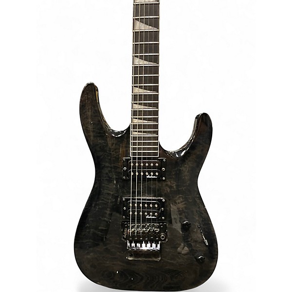 Used Jackson JS32 DKAP  Trans Black Solid Body Electric Guitar