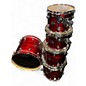 Used 2021 DW 5 Piece Performance Series Antique Ruby Oyster Drum Kit thumbnail