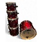 Used 2021 DW 5 Piece Performance Series Antique Ruby Oyster Drum Kit