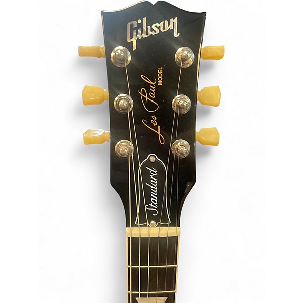Used Gibson Les Paul Standard Gold Top Solid Body Electric Guitar