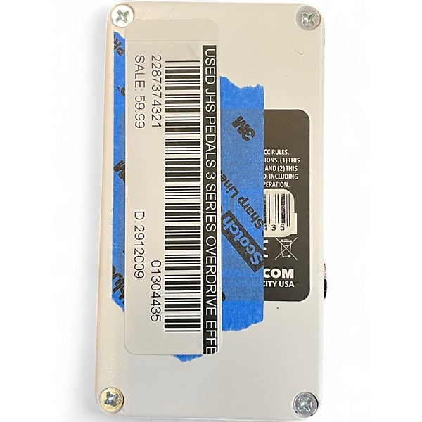 Used JHS Pedals 3 Series OVERDRIVE Effect Pedal