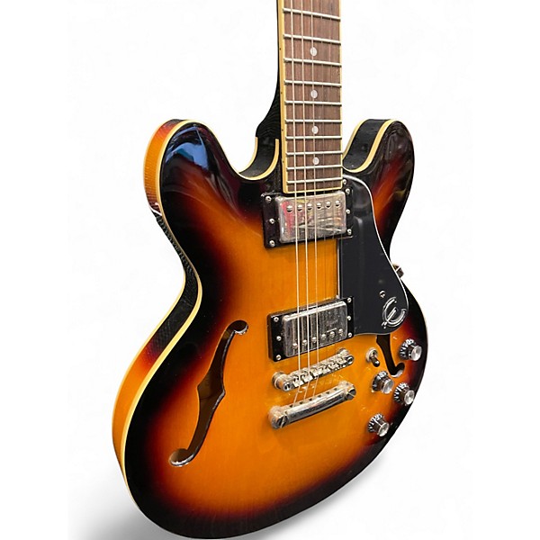 Used Epiphone ws339 3 Color Sunburst Hollow Body Electric Guitar