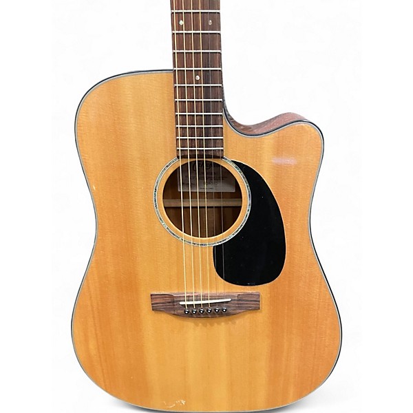 Used Takamine G340SC Natural Acoustic Electric Guitar