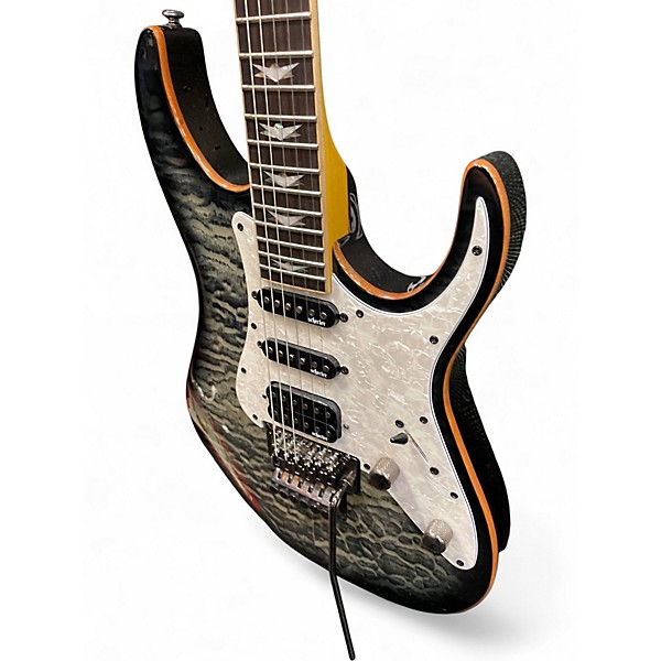 Used Schecter Guitar Research Extreme Banshee 6 FR Charcoal Burst Solid Body Electric Guitar