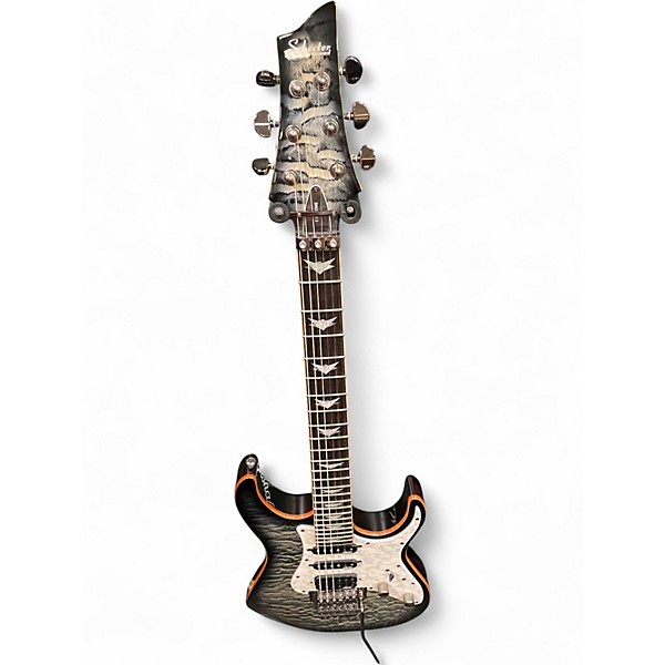 Used Schecter Guitar Research Extreme Banshee 6 FR Charcoal Burst Solid Body Electric Guitar