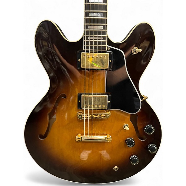 Used 1981 Gibson ES-347 Tobacco Sunburst Hollow Body Electric Guitar
