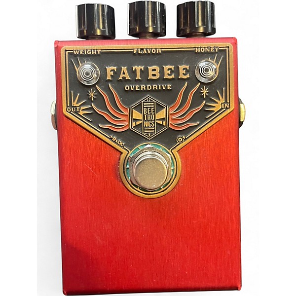 Used Beetronics FX Fatbee Overdrive Effect Pedal