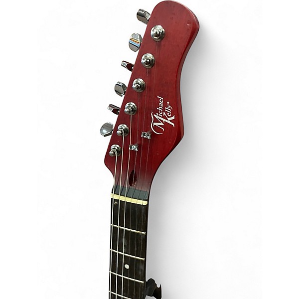 ギター Michael Kelly 1962 Flame Transparent Red Michael Kelly Guitar Co.