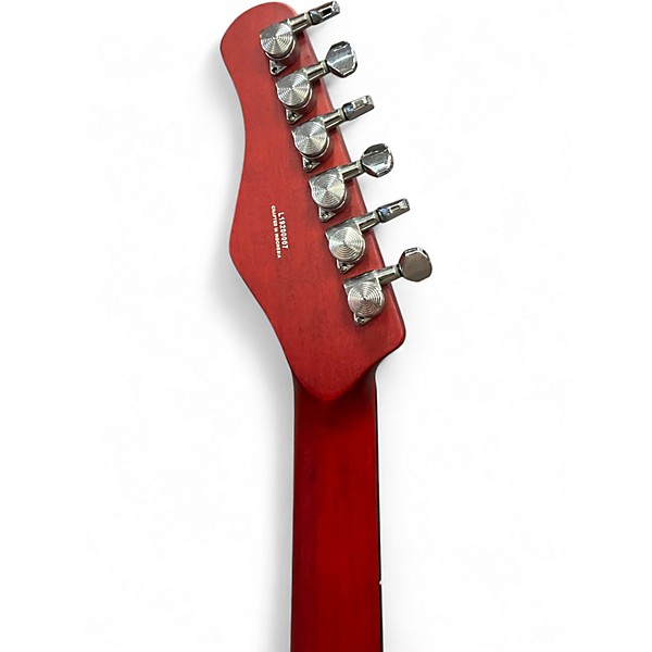 ギター Michael Kelly 1962 Flame Transparent Red Michael Kelly 1962 Flame Electric Guitar | zZounds