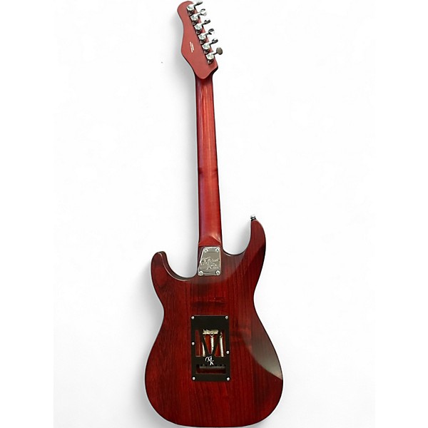 Used Michael Kelly 1962 Trans Red Solid Body Electric Guitar