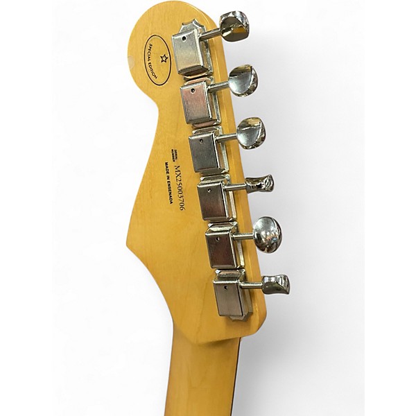 Used Fender Player Stratocaster HSS Green Solid Body Electric Guitar