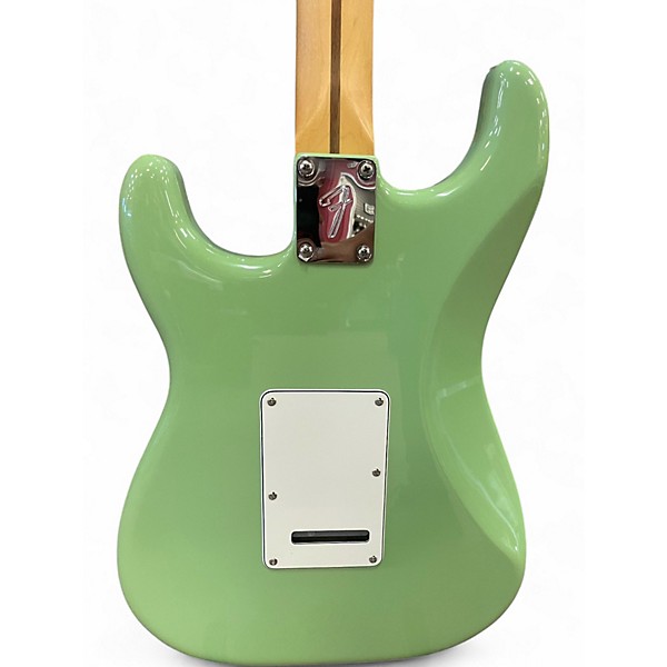 Used Fender Player Stratocaster HSS Green Solid Body Electric Guitar