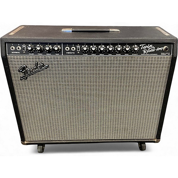 Used Fender Twin Reverb 2x12 Tube Guitar Combo Amp