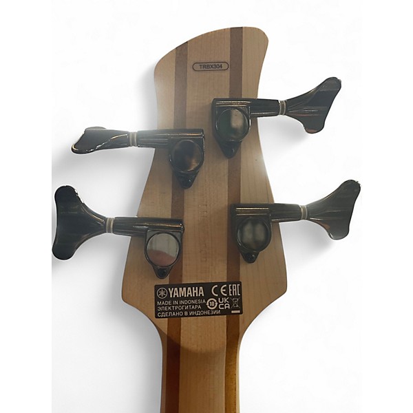 Used Yamaha TRBX304 Metallic Red Electric Bass Guitar