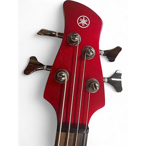 Used Yamaha TRBX304 Metallic Red Electric Bass Guitar