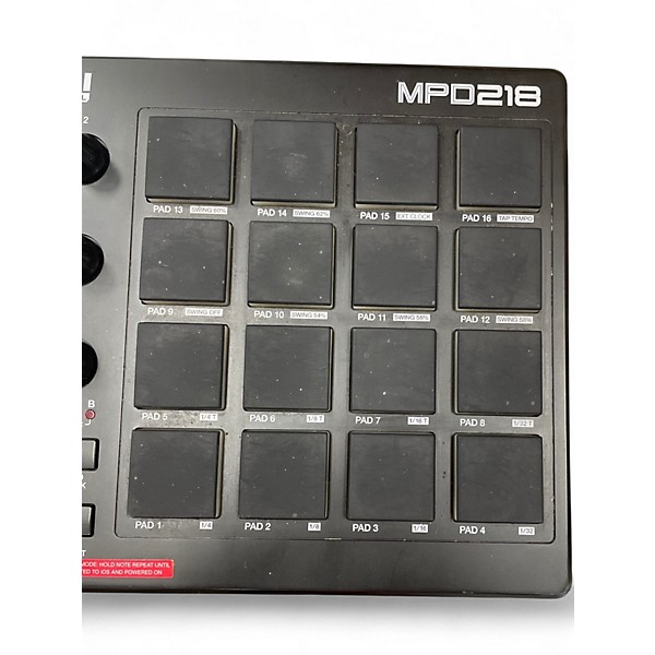 Used Akai Professional MPD218 MIDI Controller