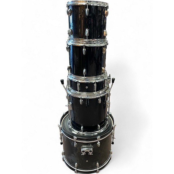 Used PDP by DW 5 Piece pacific 5 piece Black Drum Kit