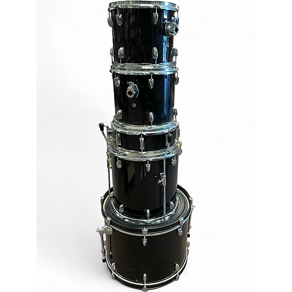 Used PDP by DW 5 Piece pacific 5 piece Black Drum Kit