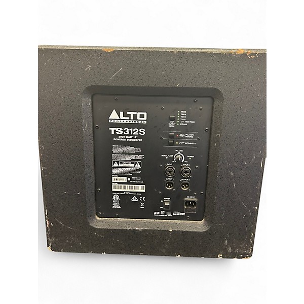 Used Alto ts 312s Powered Subwoofer