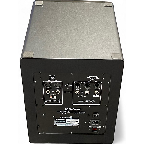 PreSonus Temblor T10 Studioサブウーファー Temblor® T10 Studio Subwoofer – PreSonus