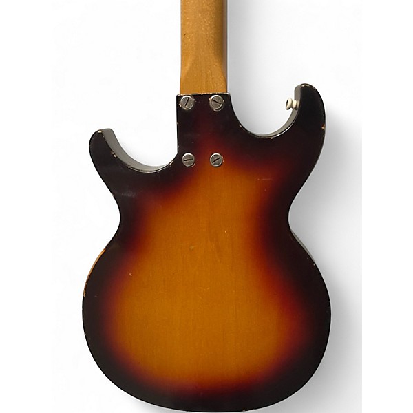 Vintage 1960s Premier Marvel Multivox 2 Color Sunburst Electric Guitar