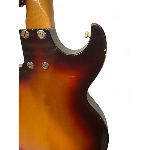Vintage 1960s Premier Marvel Multivox 2 Color Sunburst Electric Guitar