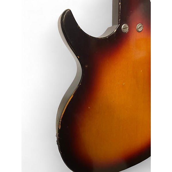 Vintage 1960s Premier Marvel Multivox 2 Color Sunburst Electric Guitar