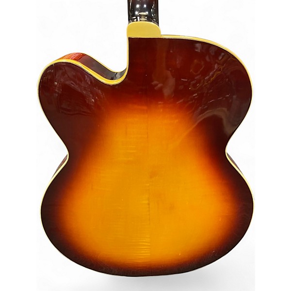 Vintage 1969 Gibson Super 400 Sunburst Hollow Body Electric Guitar