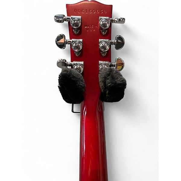 Used 2006 Gibson Les Paul Vixen Lipstick Metallic Solid Body Electric Guitar