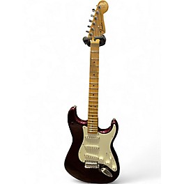 Used 2014 Fender Standard Stratocaster Midnight Wine Solid Body Electric Guitar
