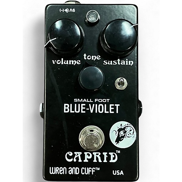 ギター Wren and Cuff Caprid Small Foot Wren & Cuff Caprid Small Foot - Blue-Violet Fuzz Pedal