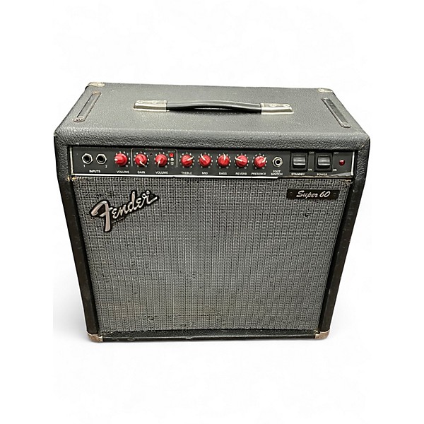 Used Fender super 60 Tube Guitar Combo Amp