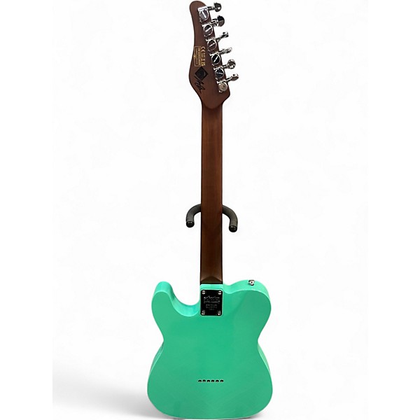 Used Schecter Guitar Research PT Nick Johnston Signature Atomic Green Solid Body Electric Guitar