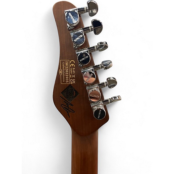 Used Schecter Guitar Research PT Nick Johnston Signature Atomic Green Solid Body Electric Guitar