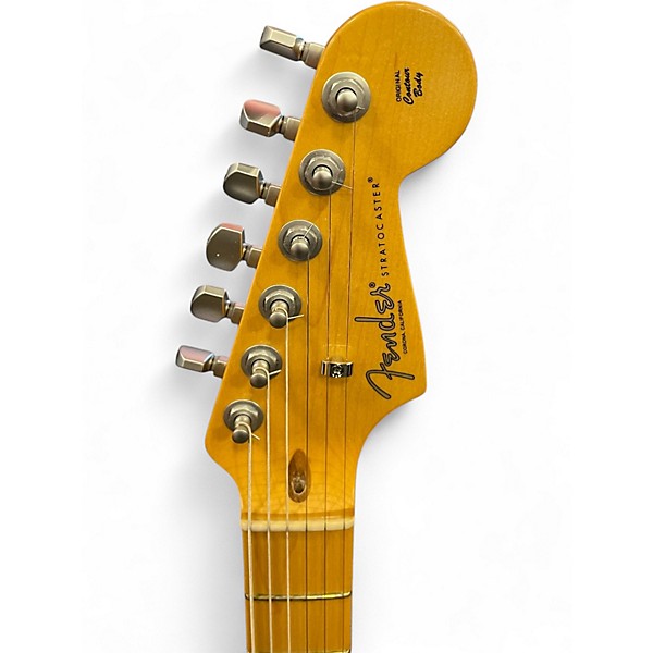 Used Fender American Professional II Stratocaster Olympic White Solid Body Electric Guitar