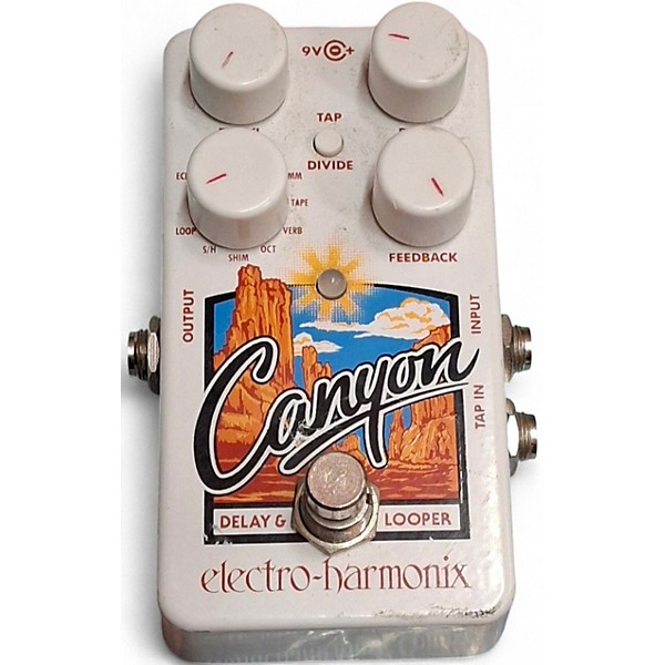 Used 2021 Electro-Harmonix Grand Canyon Delay and Looper Effect Pedal