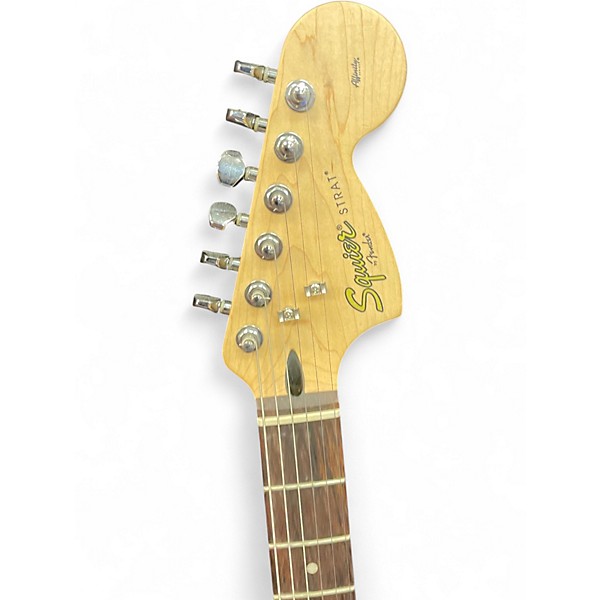 Used Squier Standard Stratocaster 2 Color Sunburst Solid Body Electric Guitar