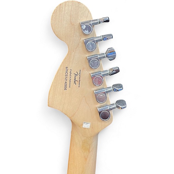 Used Squier Standard Stratocaster 2 Color Sunburst Solid Body Electric Guitar