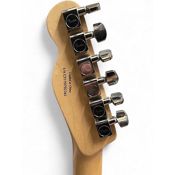 Used Squier Vintage Modified Telecaster Custom Black Solid Body Electric Guitar