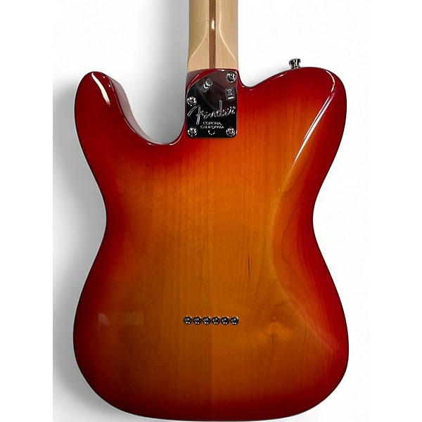 Used Fender TELE DELUXE SUNBURST Solid Body Electric Guitar